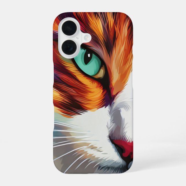 Cat's Eye Design Iphone Case (Back)