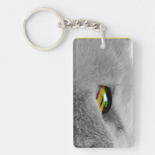 Cat's Eye Keychain