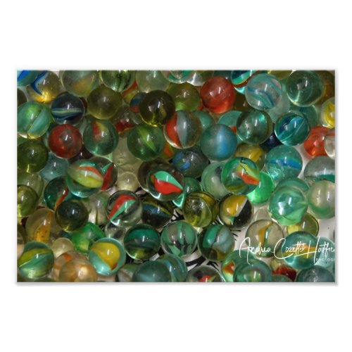 Cats Eye Marbles Photo Print