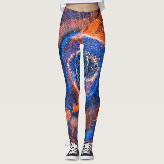 Cat's Eye Nebula bold colorful leggings