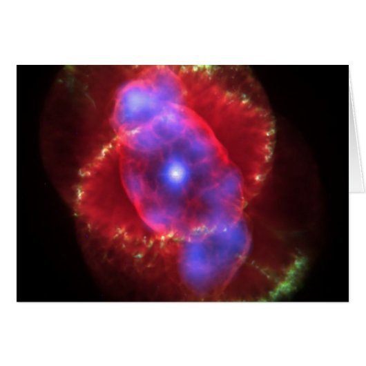 Cat's Eye Nebula glowing Cards (Front Horizontal)