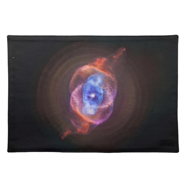 Cat's Eye Nebula - Hubble / Chandra Cloth Placemat (Front)