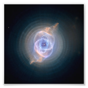 Cat's Eye Nebula Hubble NASA Photo Print