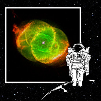 Cat's Eye Nebula Ngc 6543 Optical Dying Star Poster by galaxyofstars at Zazzle