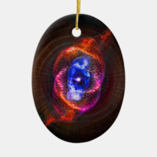 Cats Eye Nebula - outer space picture Ceramic Ornament