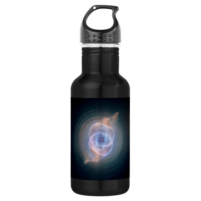 Cats Eye Nebula Stainless Steel Water Bottle (Front)