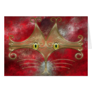 Cat's-Eyes Card