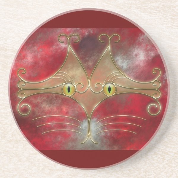 Cat's-Eyes Coaster
