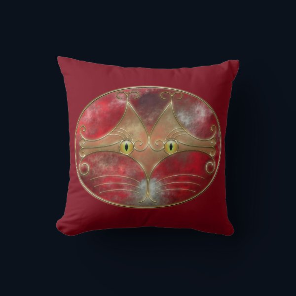 Cat's-Eyes Pillow