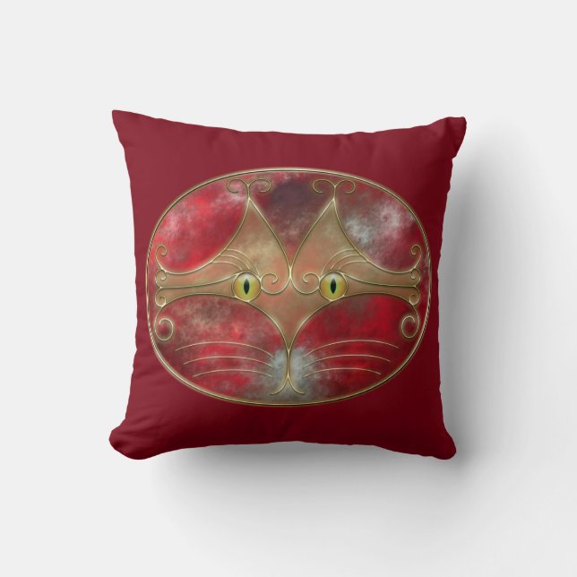 Cat's-Eyes Pillow (Front)