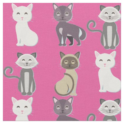 Cats! Fabric