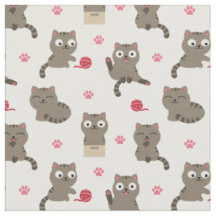 Cats Fabric