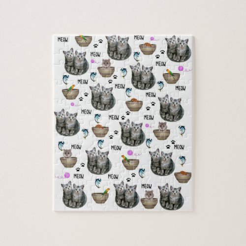 Cats Fish  Jigsaw Puzzle