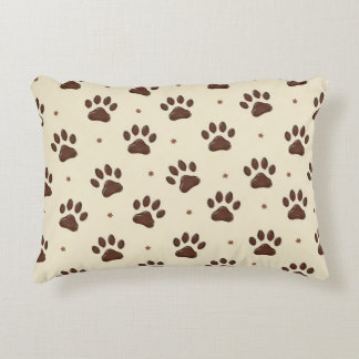 Cat's Foot Stamp Pillow