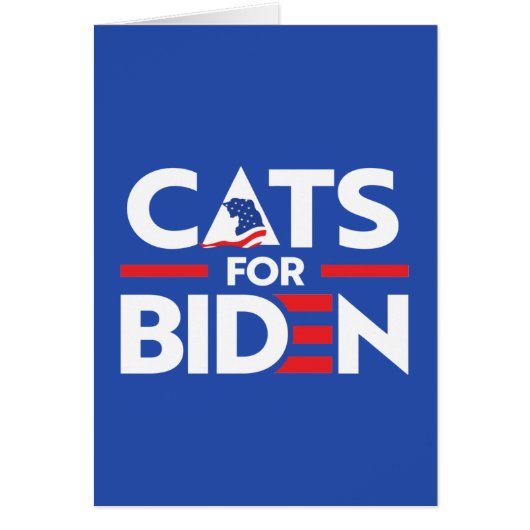 CATS FOR BIDEN CARDS (Front)