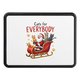 Cats For Everybody Cat Christmas Ugly Christmas Lo Hitch Cover