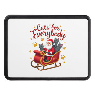 Cats For Everybody Cat Christmas Ugly Christmas Lo Hitch Cover
