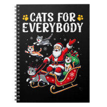 Cats for Everybody Christmas Cat Funny Xmas