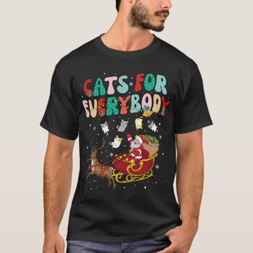 Cats For Everybody Santa Ugly Christmas Sweater Ca