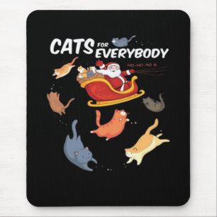 Cats for everyone mouse pad