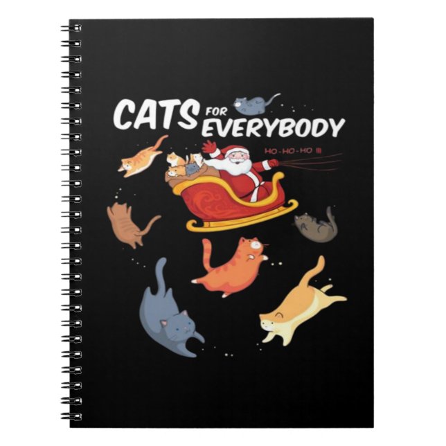 Cats for everyone  notebook (Front)