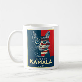 Cats for Kamala Coffee Mug