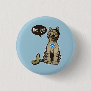 Cats for Scottish Independence Badge Button