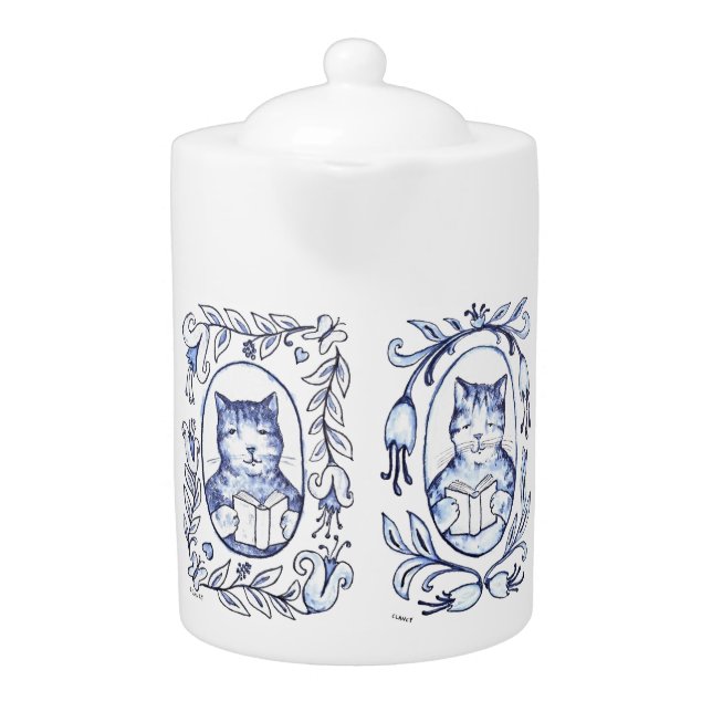 Cats For Tea teapot (Front)