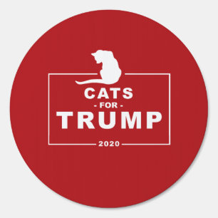 CATS FOR TRUMP 2020 SIGN