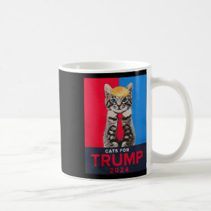 Cats For Trump 2024 Funny Tee For Vance Trump Coffee Mug