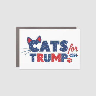 Cats for Trump magnet 