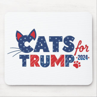 Cats for Trump mousepad 2024