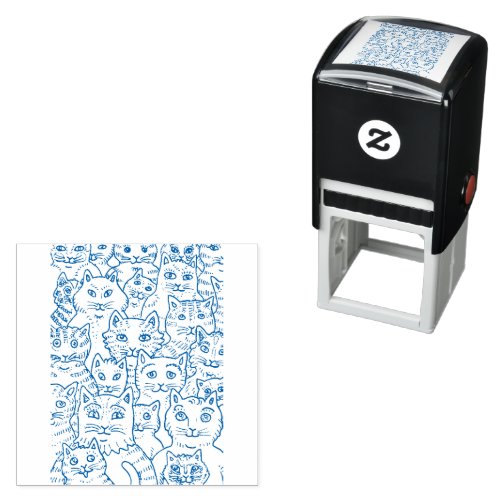 CATS GALORE ARE PURRR MAKERS FUNNY FELINE KITTENS SELF_INKING STAMP