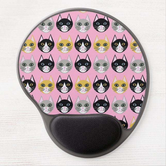Cats Gel Mouse Pad (Front)