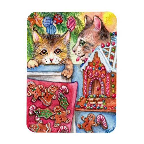 Cats  Gingerbread Cookies Magnet