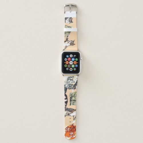 Cats Going to Play Apple Watch Band