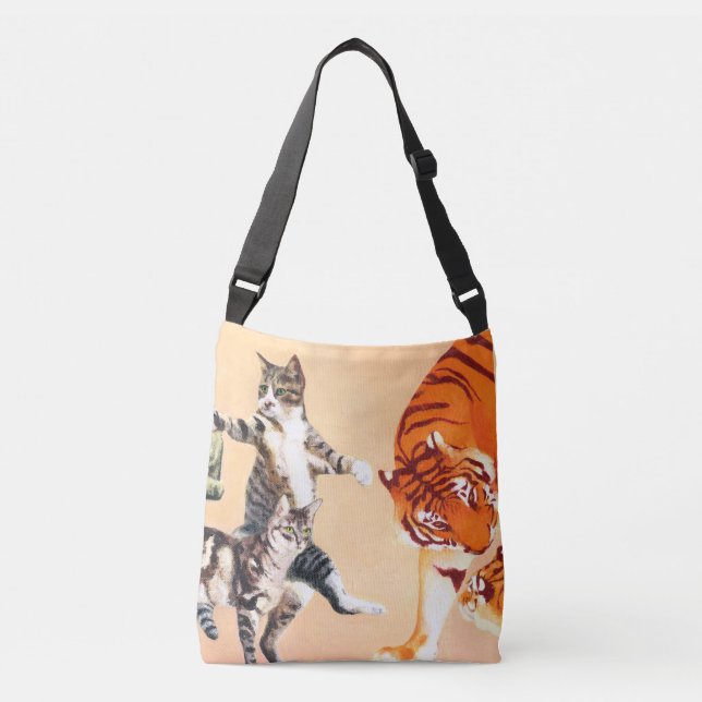 Cats Going to Play Tote (Front)