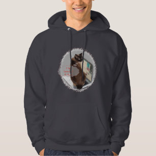 Cats Hate Laptops Hoodie