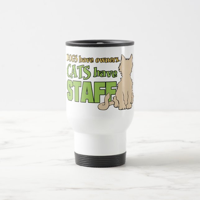 CATS HAVE STAFF custom mugs (Center)