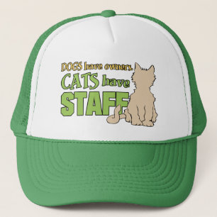 CATS HAVE STAFF hats