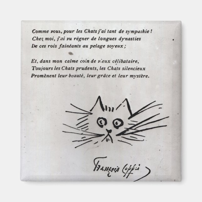 Cat's head magnet (Front)