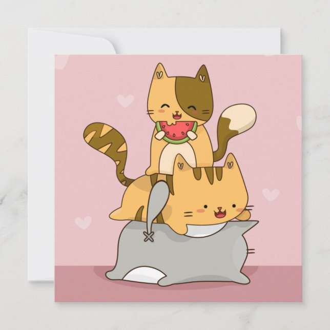 Cats Holiday Card (Front)