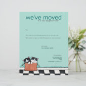 Cats in a Packing Box | We've Moved Announcement (Standing Front)