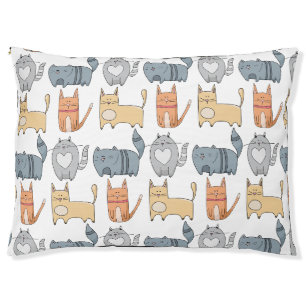 Cats in a row 2 pet bed