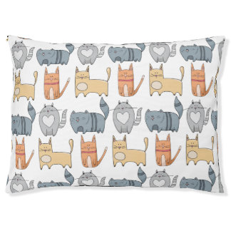 Cats in a row 2 pet bed