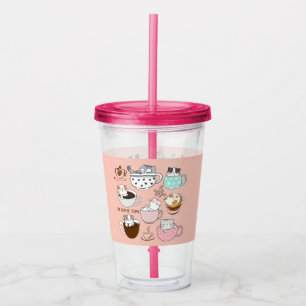 Cats in Coffee Cups
