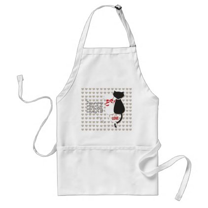 Cats in Love Adult Apron