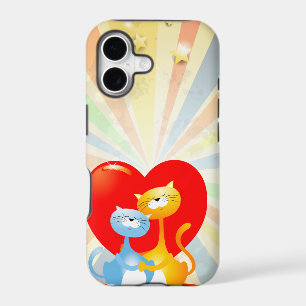 Cats in Love iPhone 17 Case