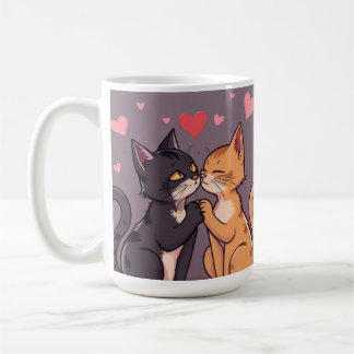 Cats in love mug Valentine’s Day