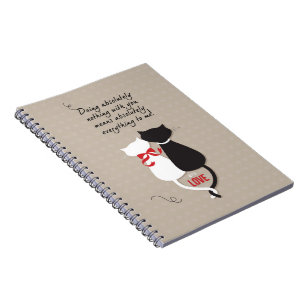 Cats in Love Notebook